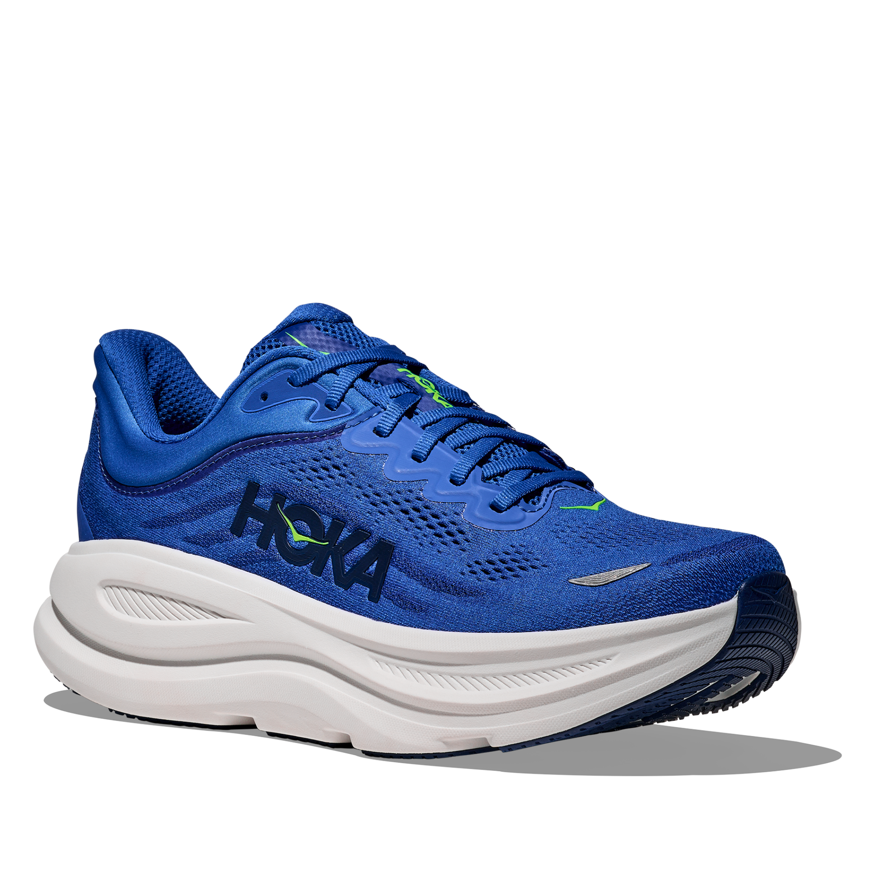 Hoka Bondi 9 Men's Running Shoes: Cobalt Blue/Ultramarine