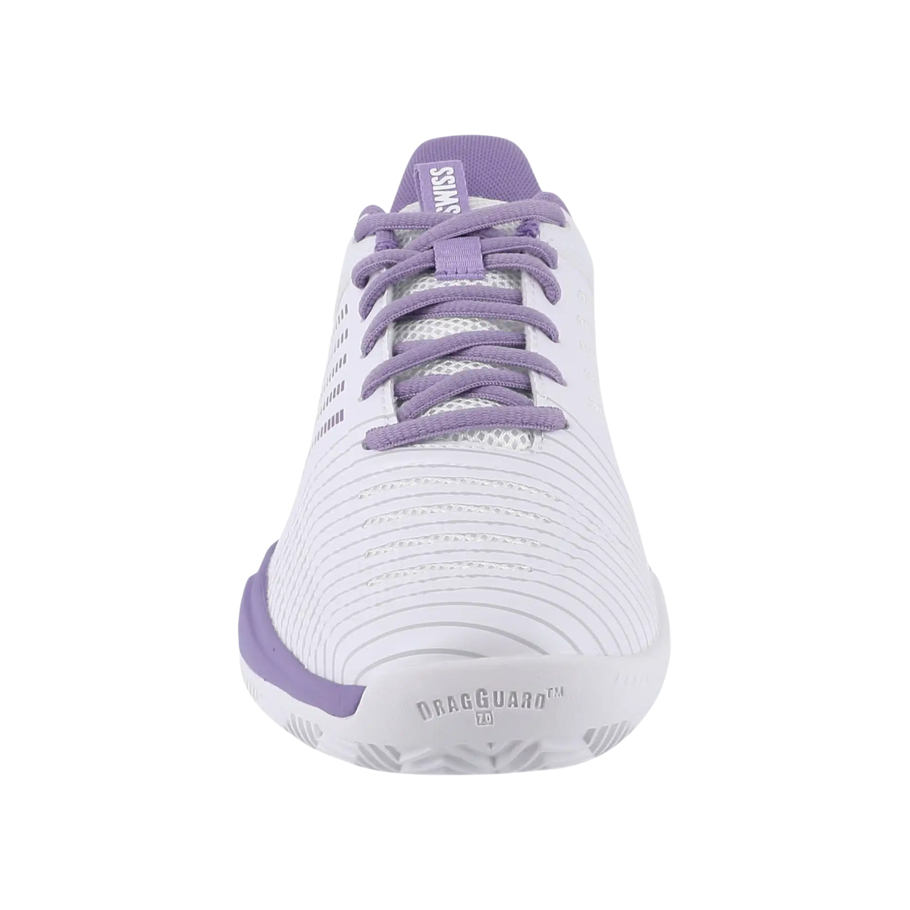 K Swiss Ultrashot Light Women's Tennis Shoes: White/Purple/Neon