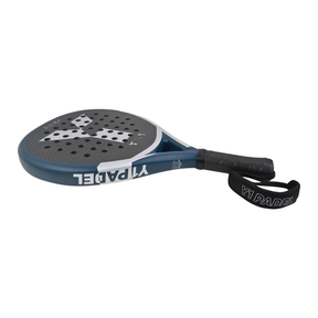 Y1 CX3 Padel Racket: Navy/Metallic