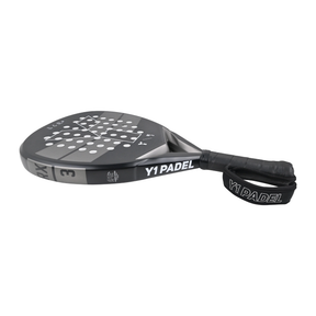 Y1 RX3 Padel Racket: Black/Grey