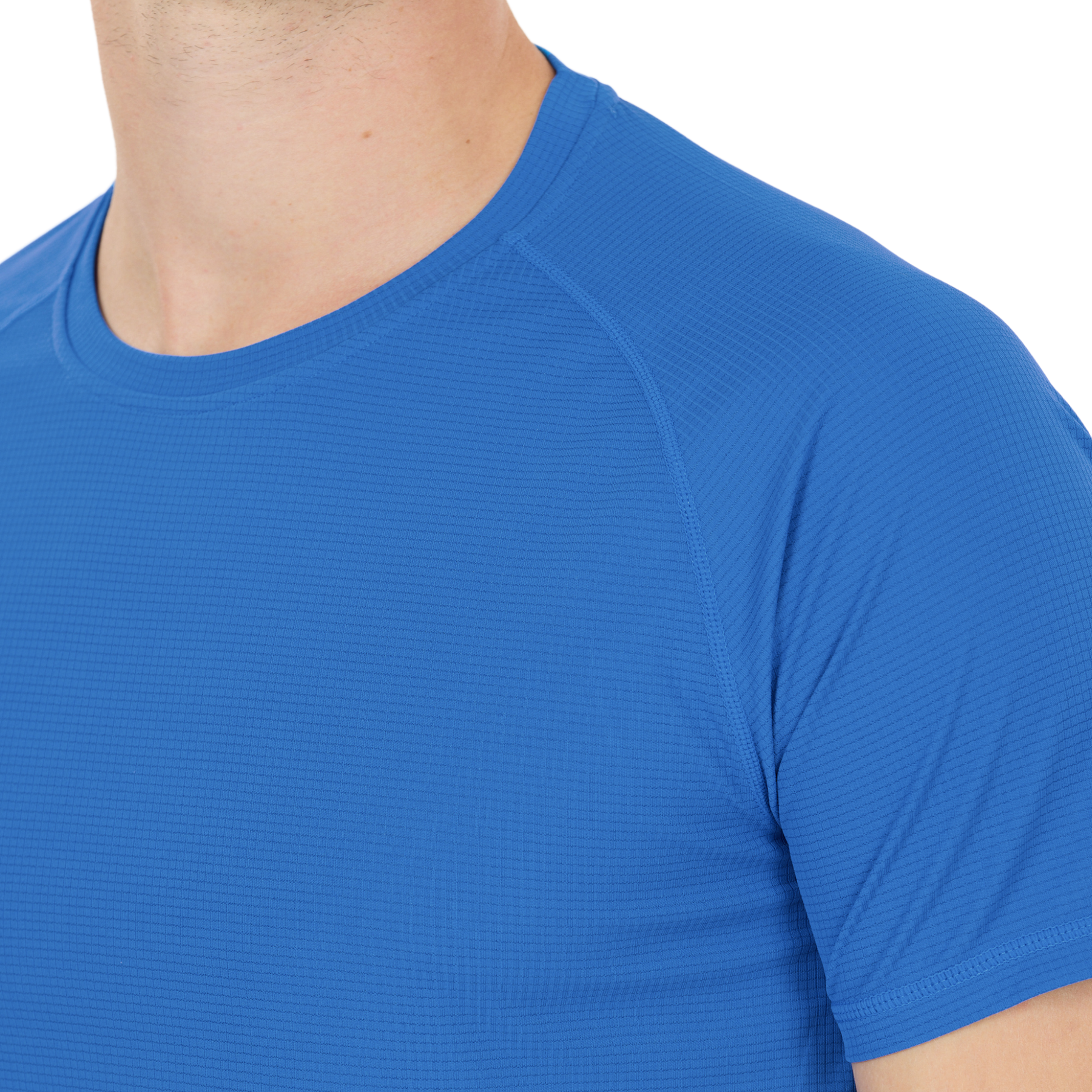 Virtus Geaymay Men's  Short Sleeve Tee: Victoria Blue