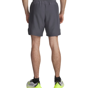 Under Armour Men's Launch 7inch Running Shorts: Castlerock/Grey