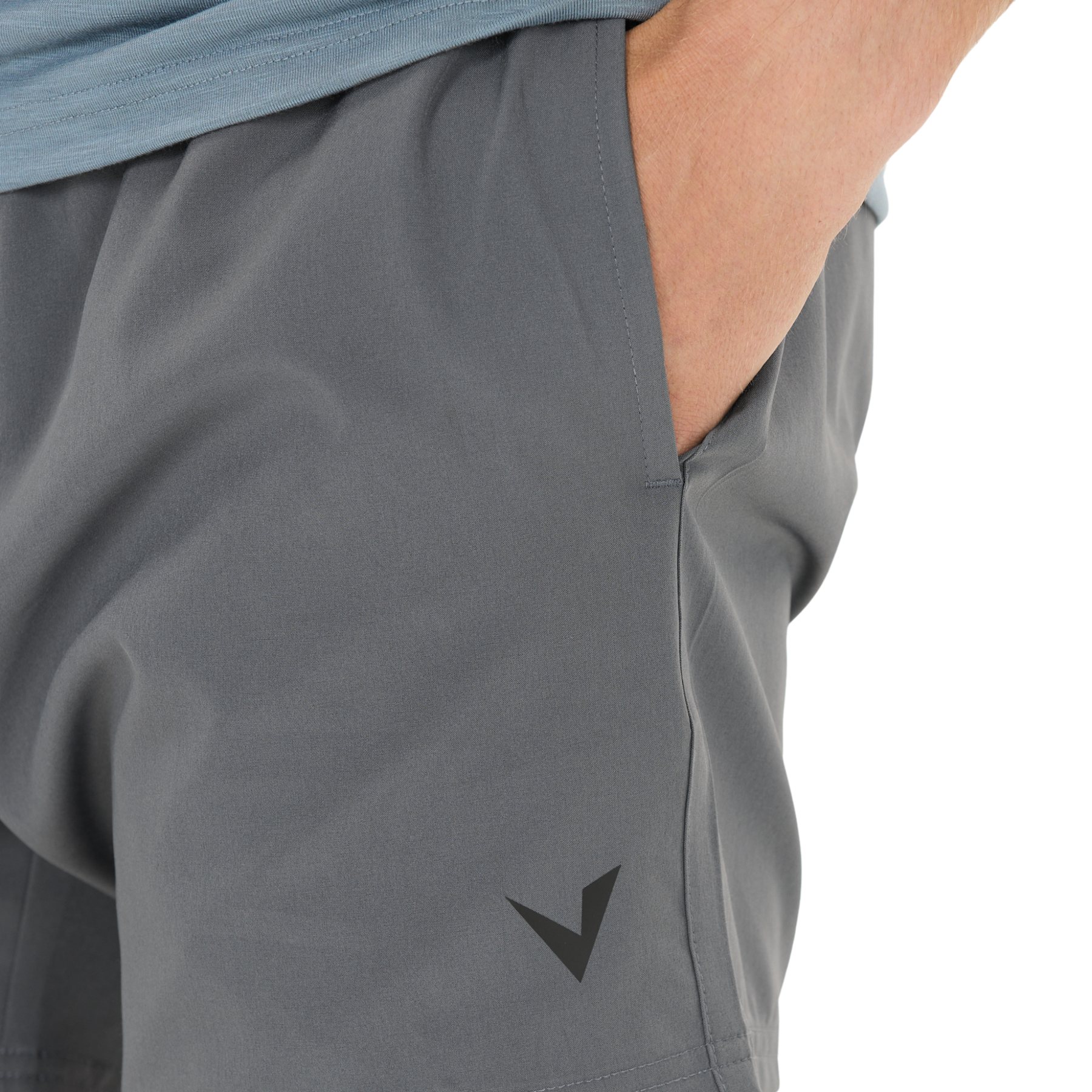 Virtus Men's Zayne 2 in 1 Running Shorts: Turbulance