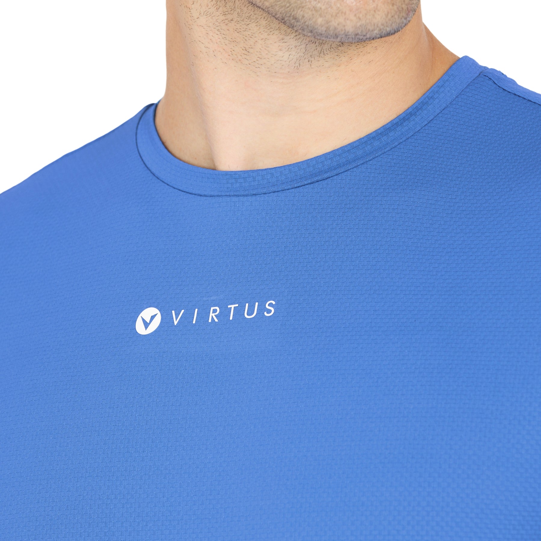 Virtus Roger Mens Hyperstretch Short Sleeve Tee: Regatta