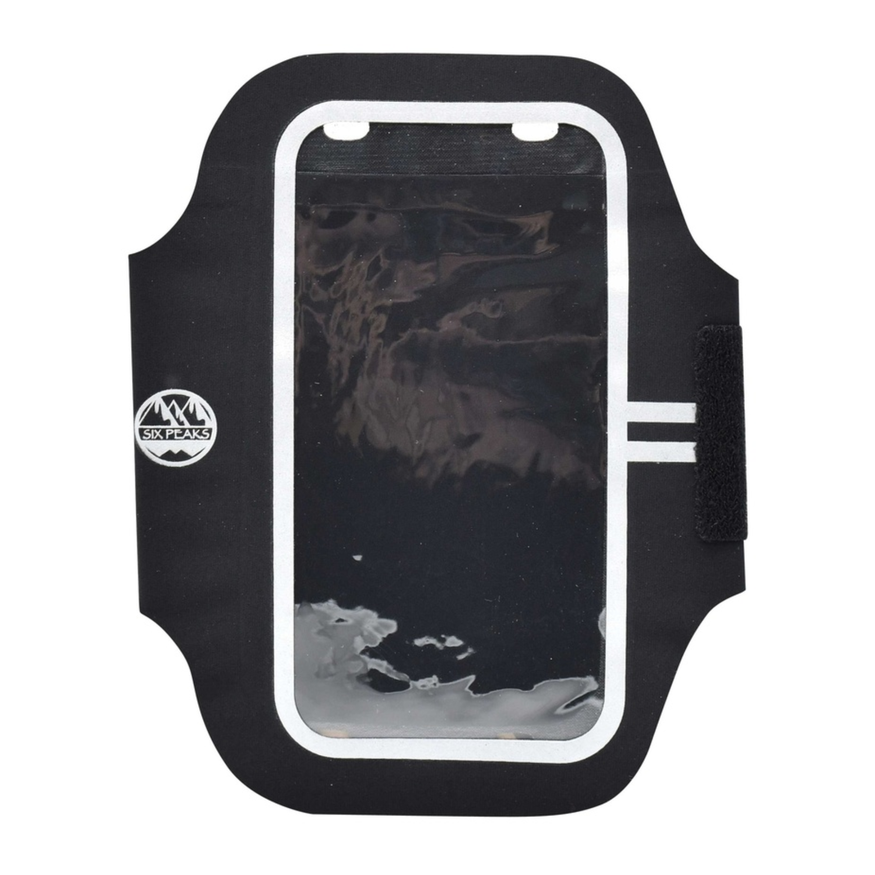 Six Peaks Armband Phone Holder: Black