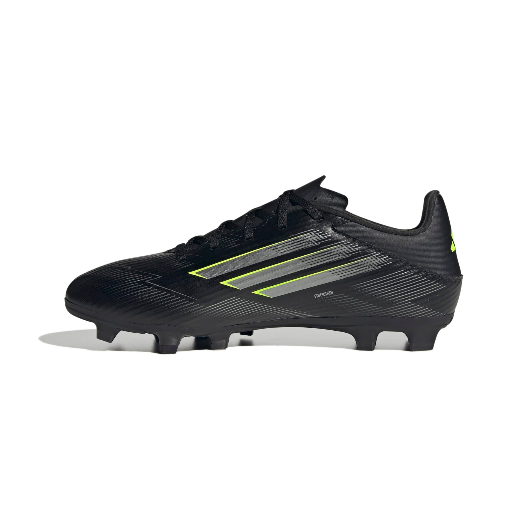 Adidas F50 Club FG/MG Junior Football Boots: Black