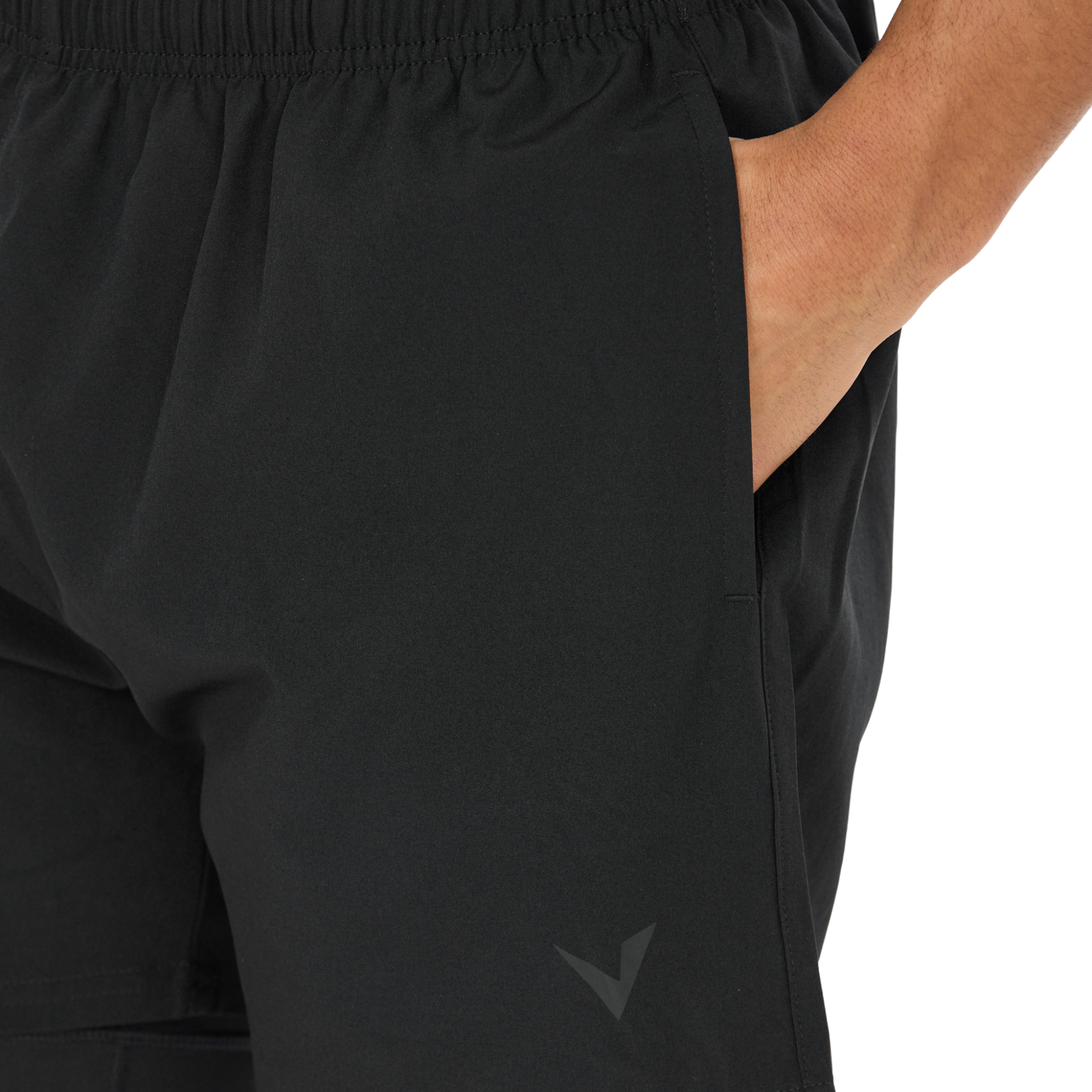 Virtus Zayne V2 Men's 2 in 1 Running Shorts: Black
