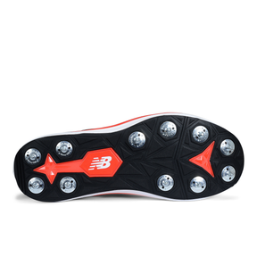 New Balance CK4030F6 Cricket Shoes: White/Orange