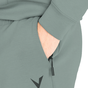 Virtus Men's Taro Technical Sweat Pants: Stormy Sea