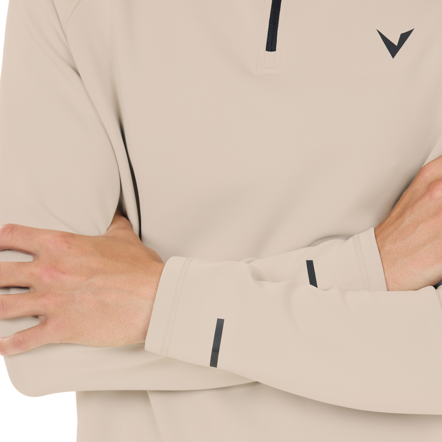 Virtus Allister Men's Midlayer: Cumulus Cloud