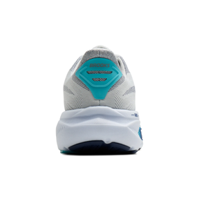 Brooks Ghost 17 Mens Running Shoes: White/Beacon Blue/Ipanema