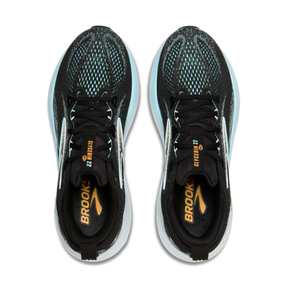 Brooks Glycerin 22 Men's Running Shoes: Black/Atomizer/Blazing Orange