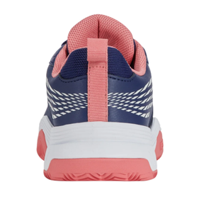 K Swiss Court Speedex HB Tennis Shoes: Estate Blue/White/Strawberry Ice