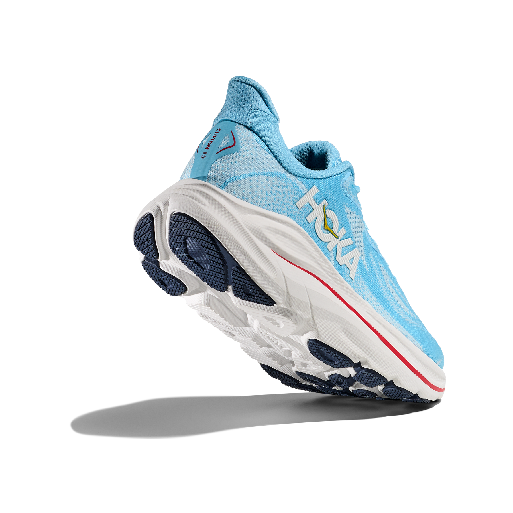 Hoka Clifton 10 Women's Running Shoes: Soaring Blue/Frost