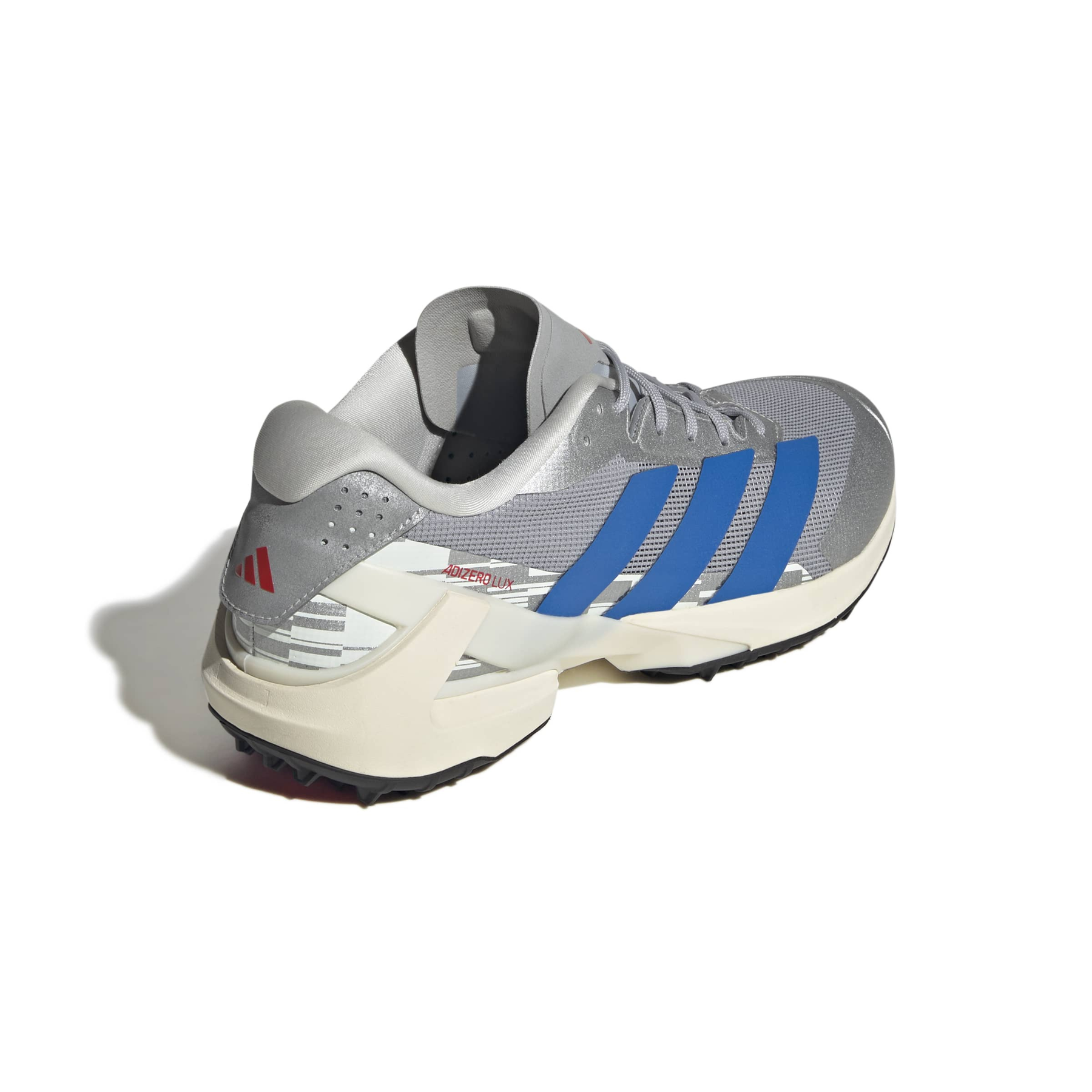Adidas Adizero Lux 3 Hockey Shoes: Silver