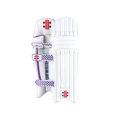Gray Nicolls 2.1 400 Batting Pads: White/Red - GEM RH