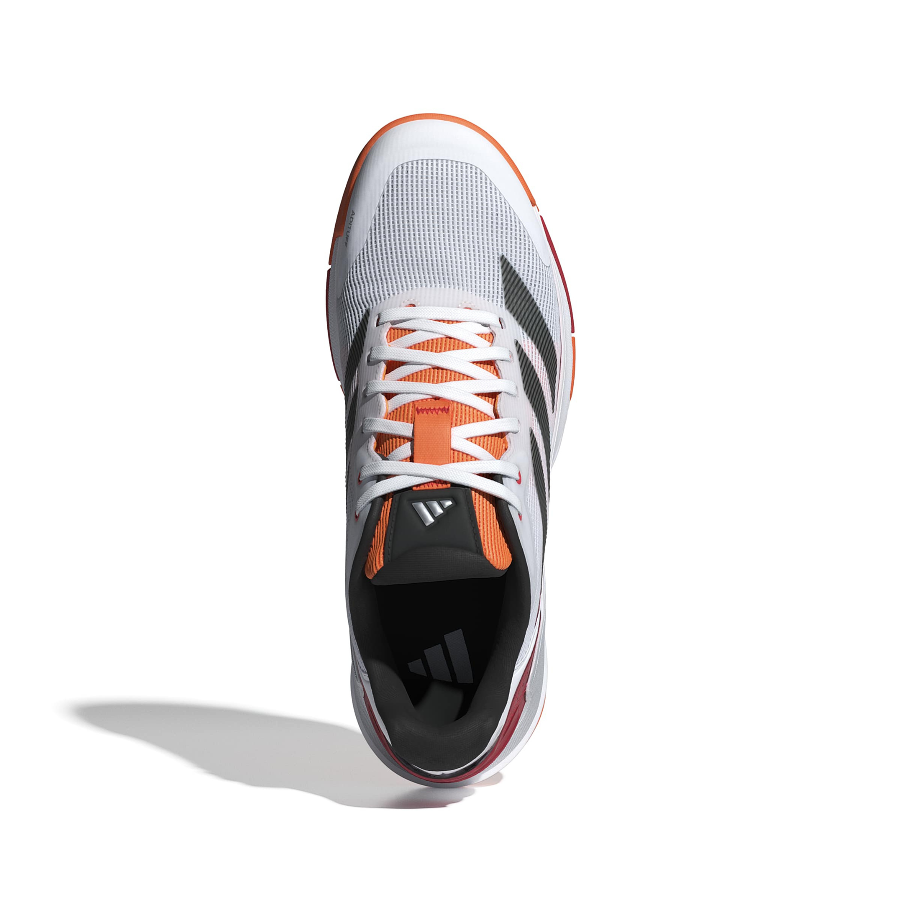 Adidas Crazyquick LS Men's Padel Shoes: White/Orange