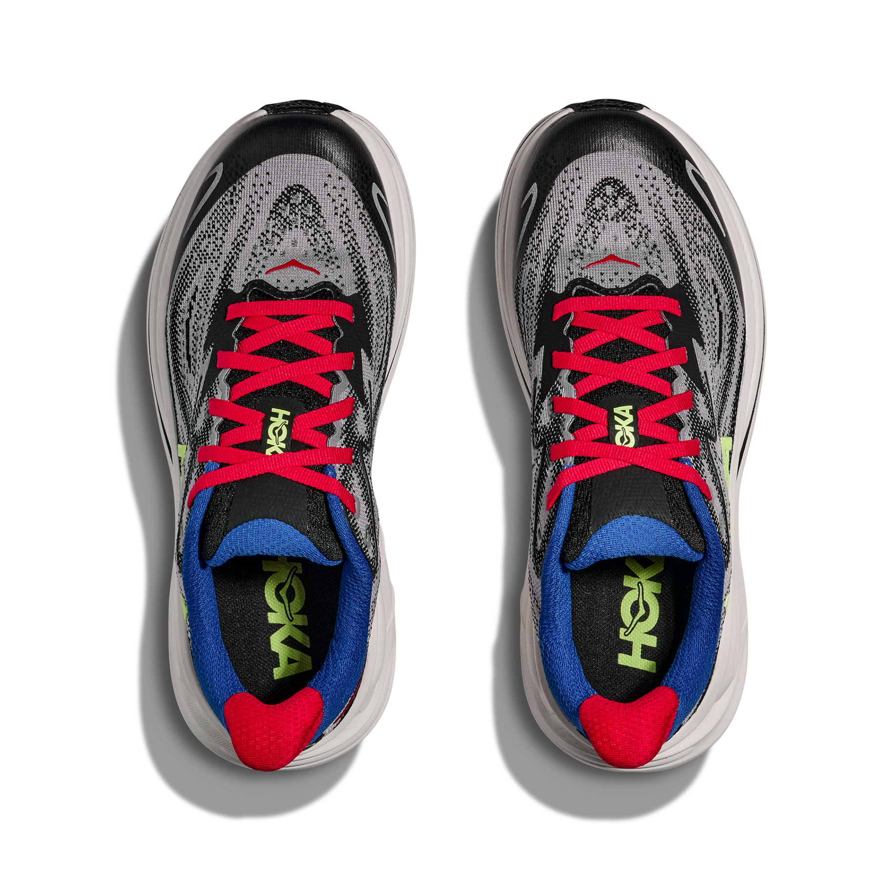Hoka Clifton 10 Junior Running Shoes: Foggy Grey/Black