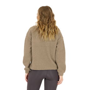 Athlecia Florrie Half Zip Womens Sherpa: Fallen Rock