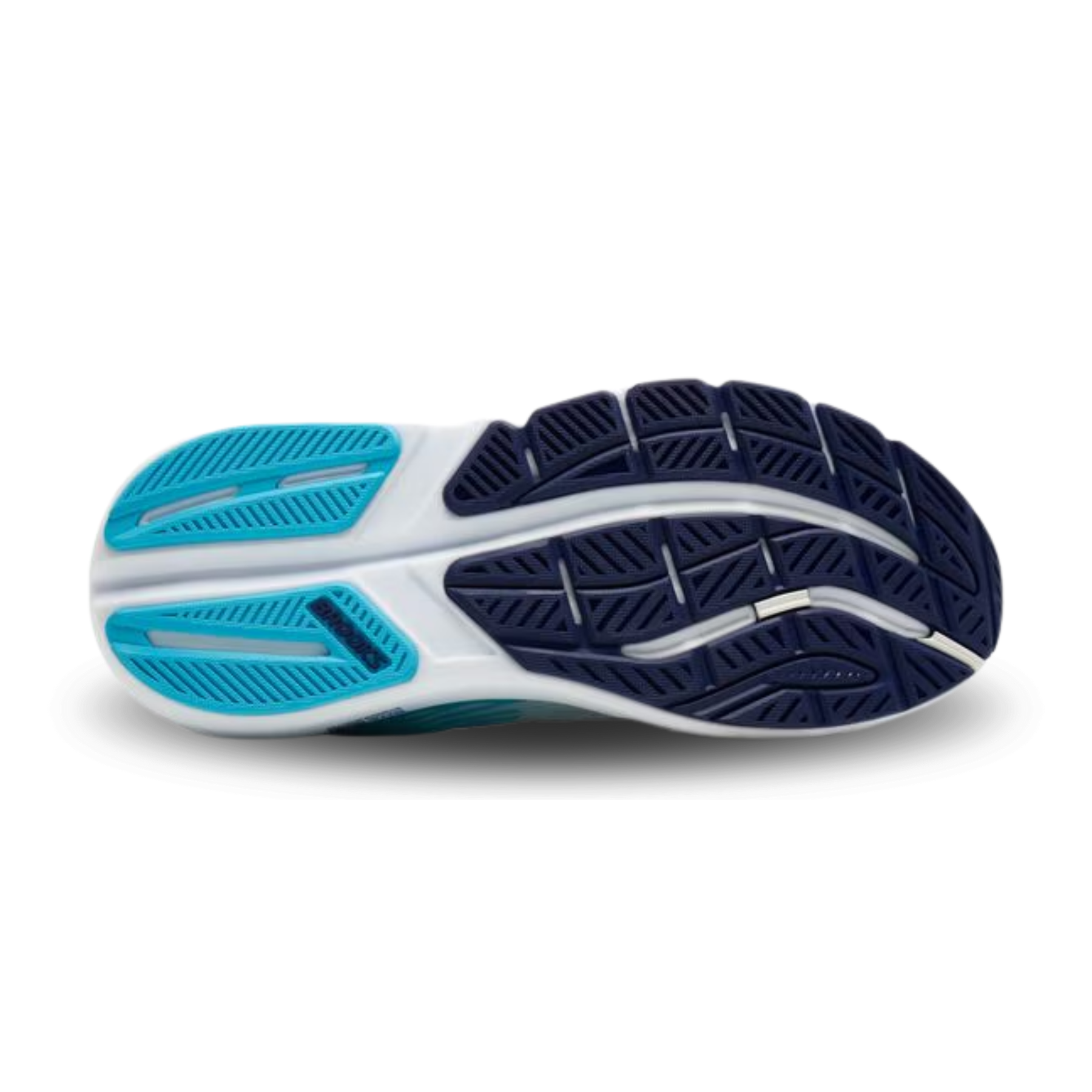 Brooks Ghost Max 3 Mens Running Shoes: Bright White/Beacon Blue/Teal