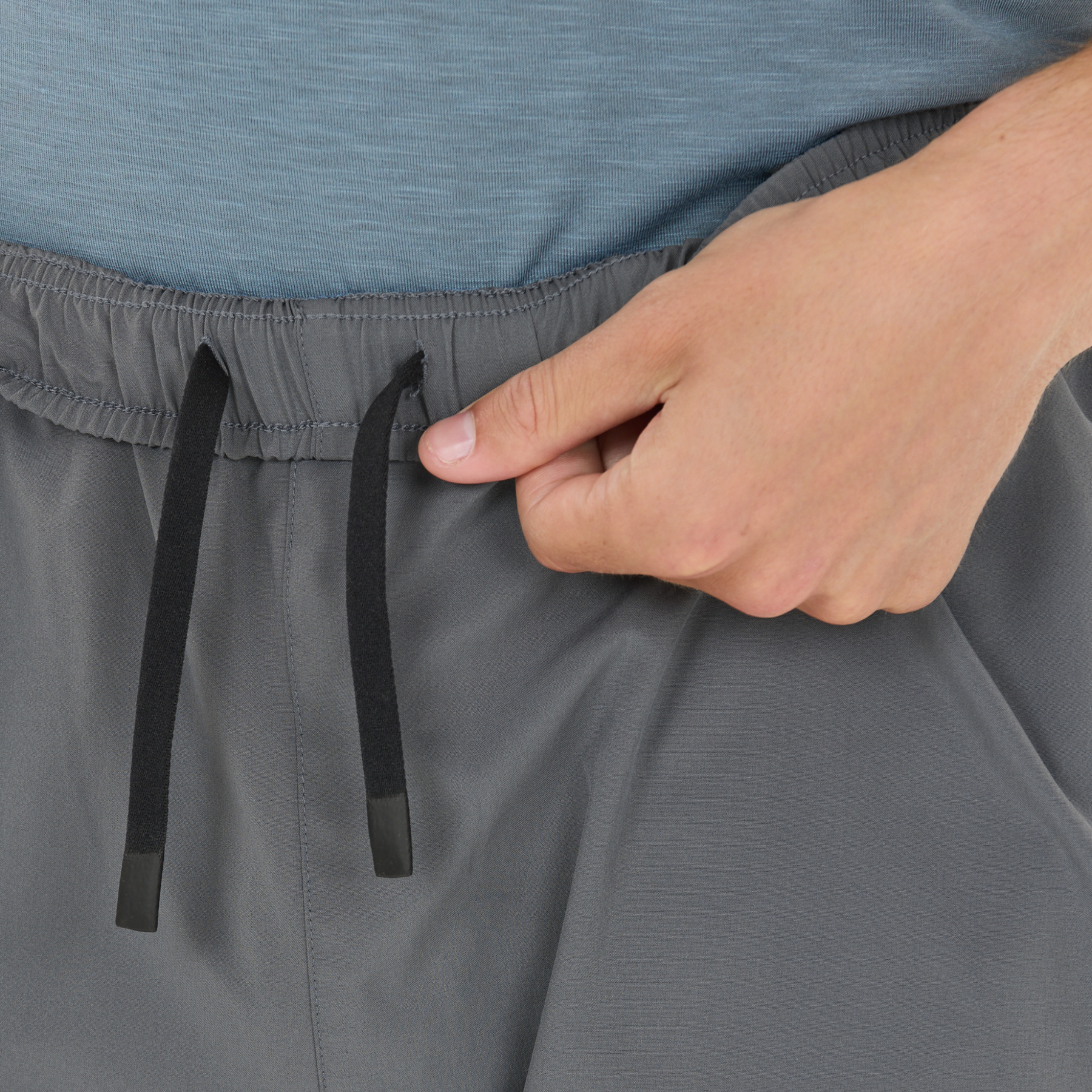Virtus Men's Zayne 2 in 1 Running Shorts: Turbulance