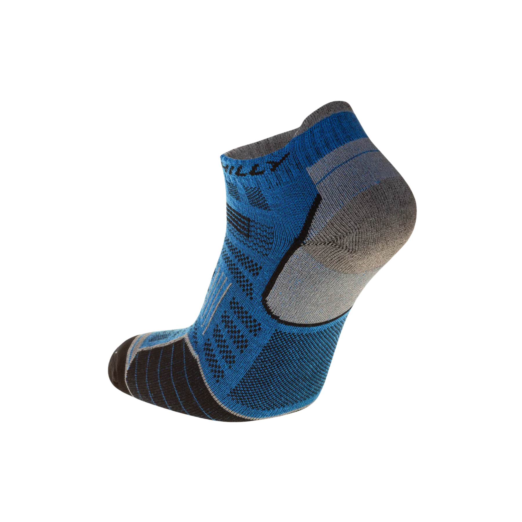 Hilly Twin Skin Socklets: Azurite/Grey Marl