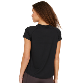 Athlecia Gaina Womens Short Sleeve Tee: Black