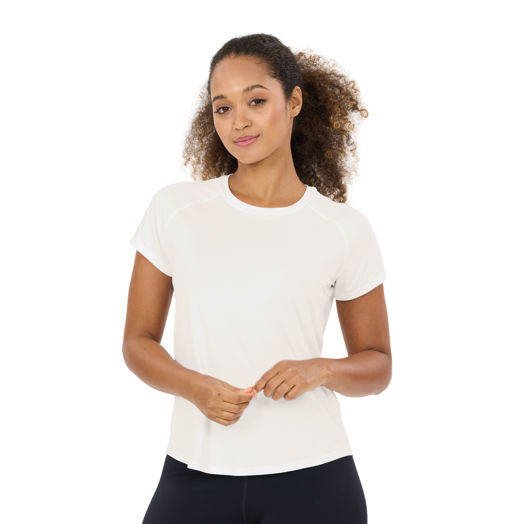 Athlecia Gaina Women's V3 Short Sleeve Tee: White