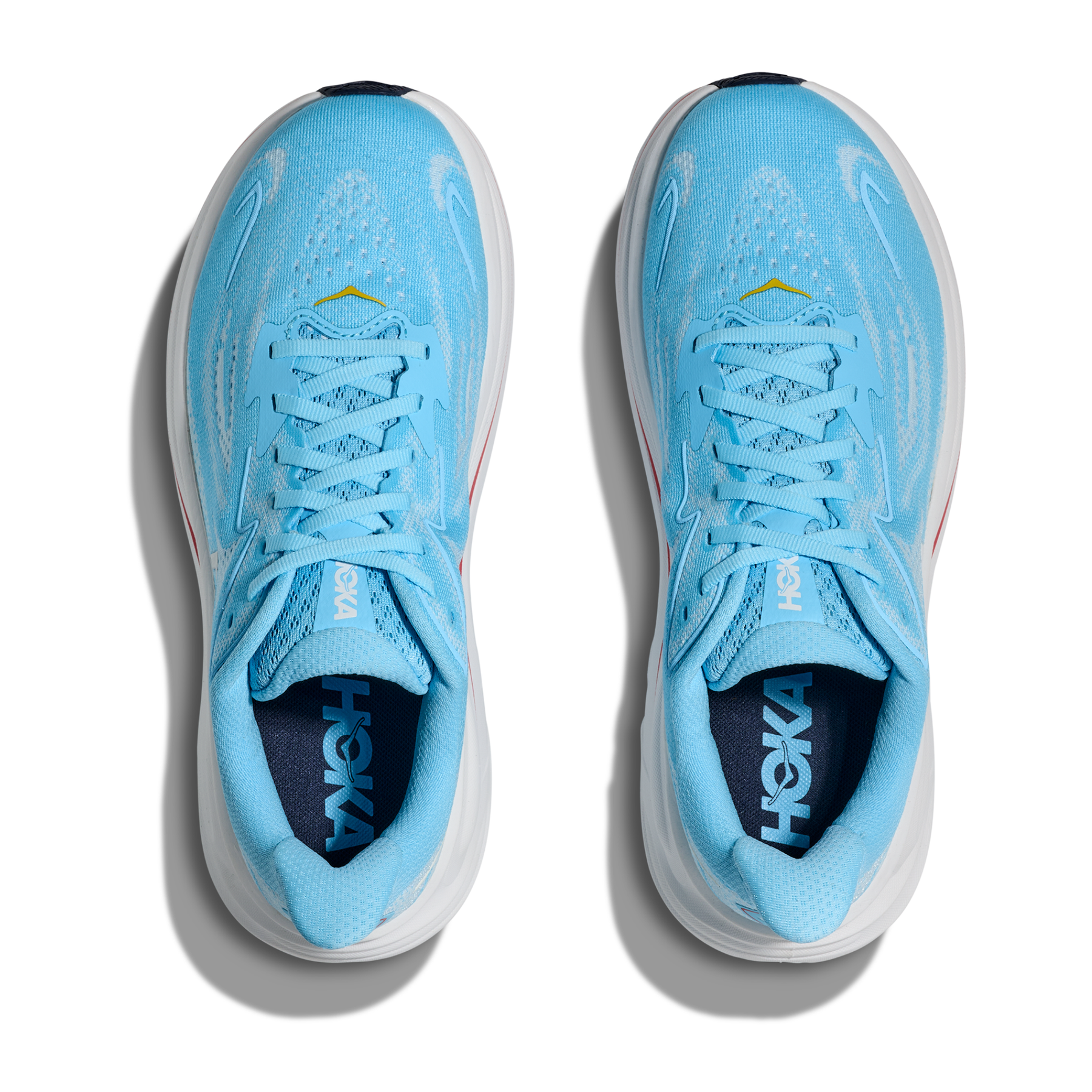 Hoka Clifton 10 Women's Running Shoes: Soaring Blue/Frost