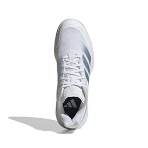 Adidas Defiant Speed 2 Womens Tennis Shoes: White/Blue