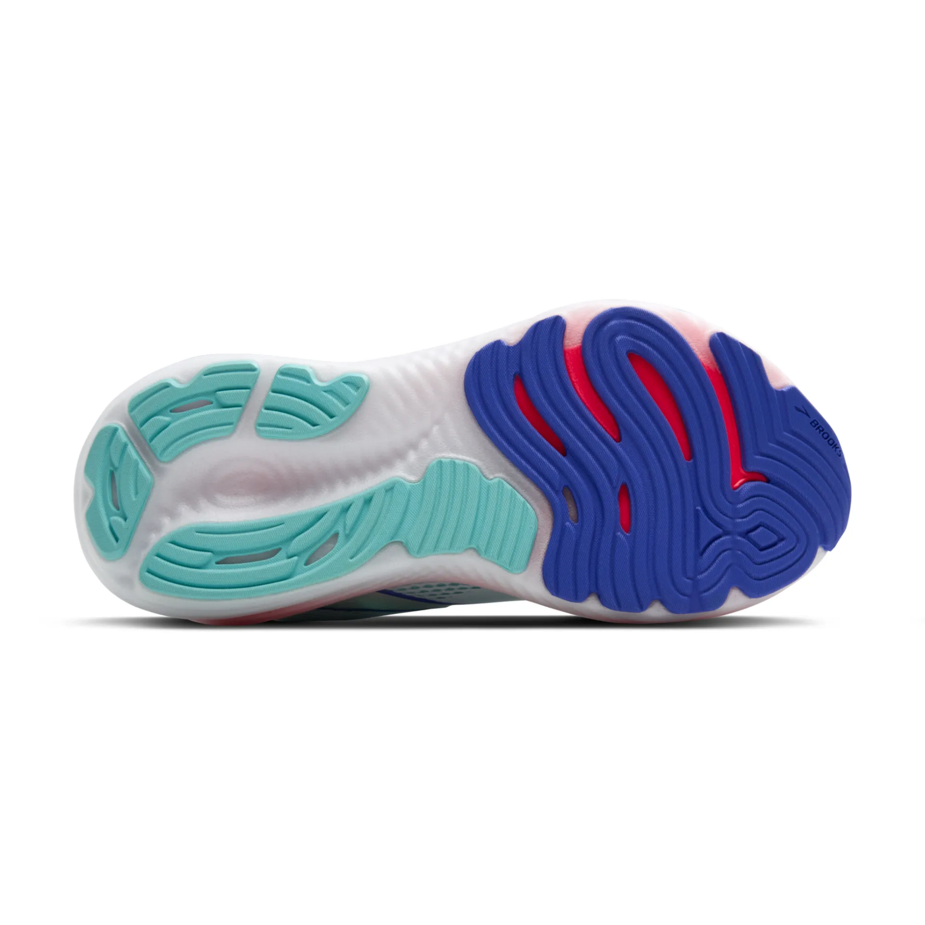 Brooks Glycerin 22 Women's Running Shoes: White/Limpet Shell/Amparo Blue