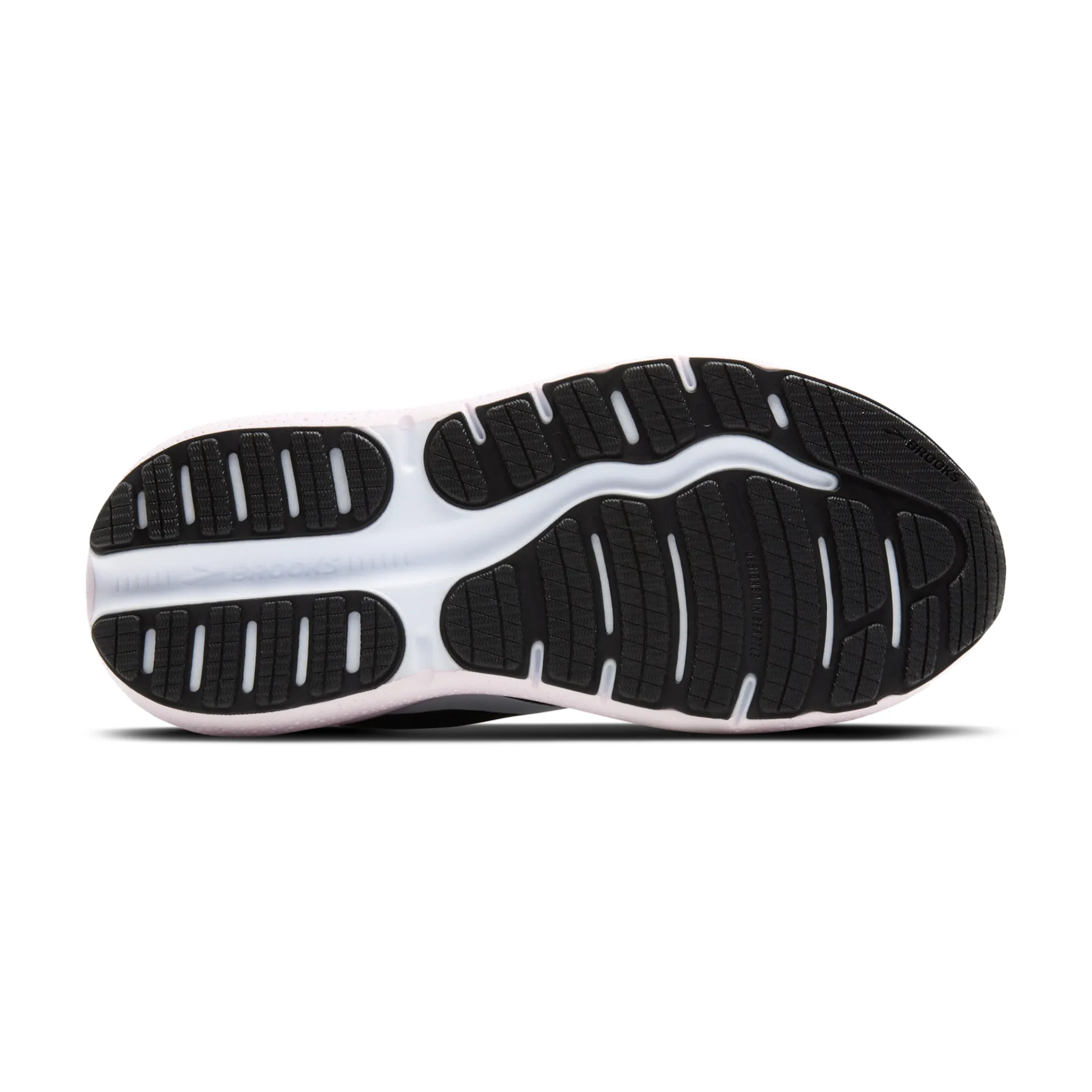 Brooks Ghost Max 2 Women's Running Shoes: Black/White/Orchid Ice