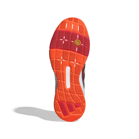 Adidas Crazyquick LS Men's Padel Shoes: White/Orange