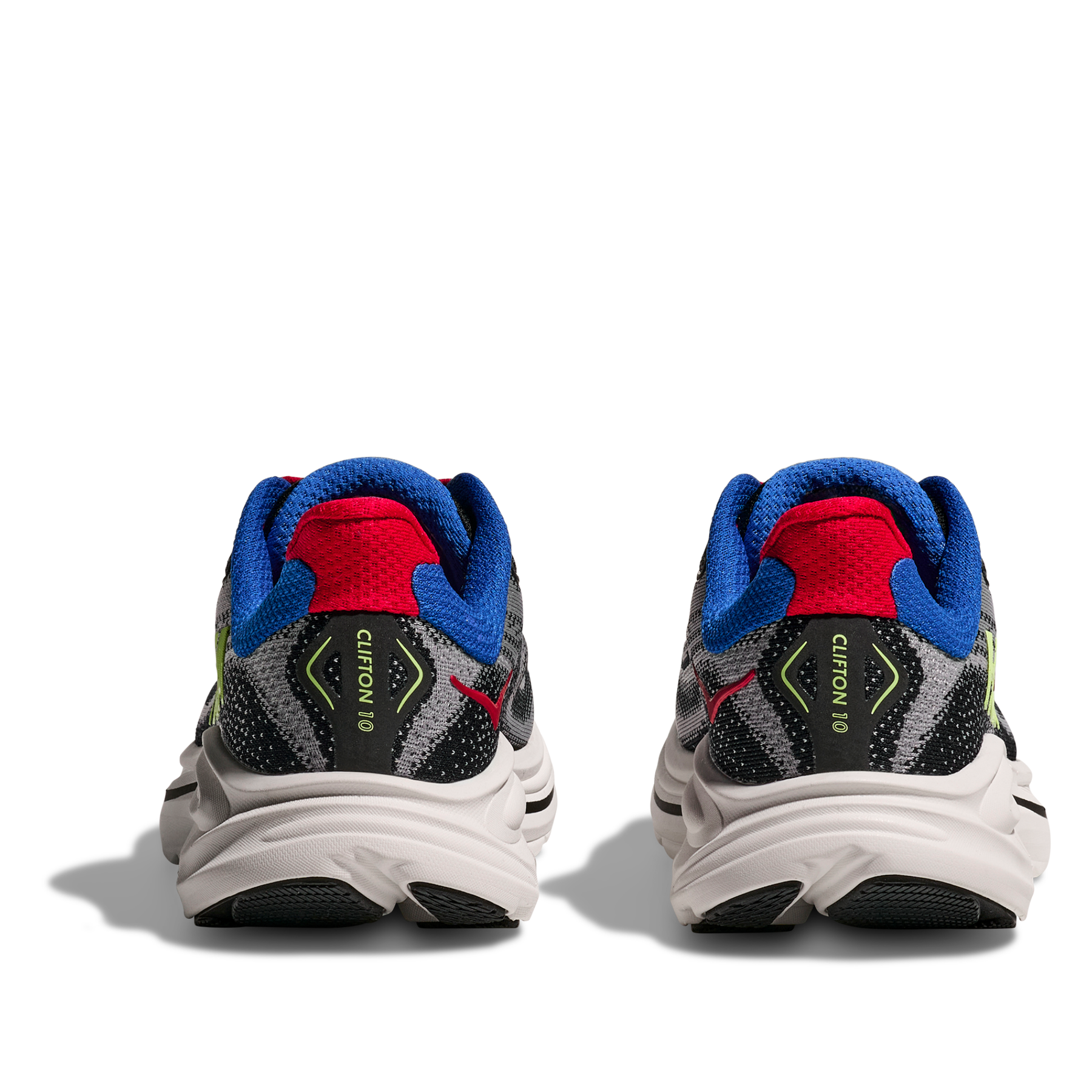 Hoka Clifton 10 Junior Running Shoes: Foggy Grey/Black