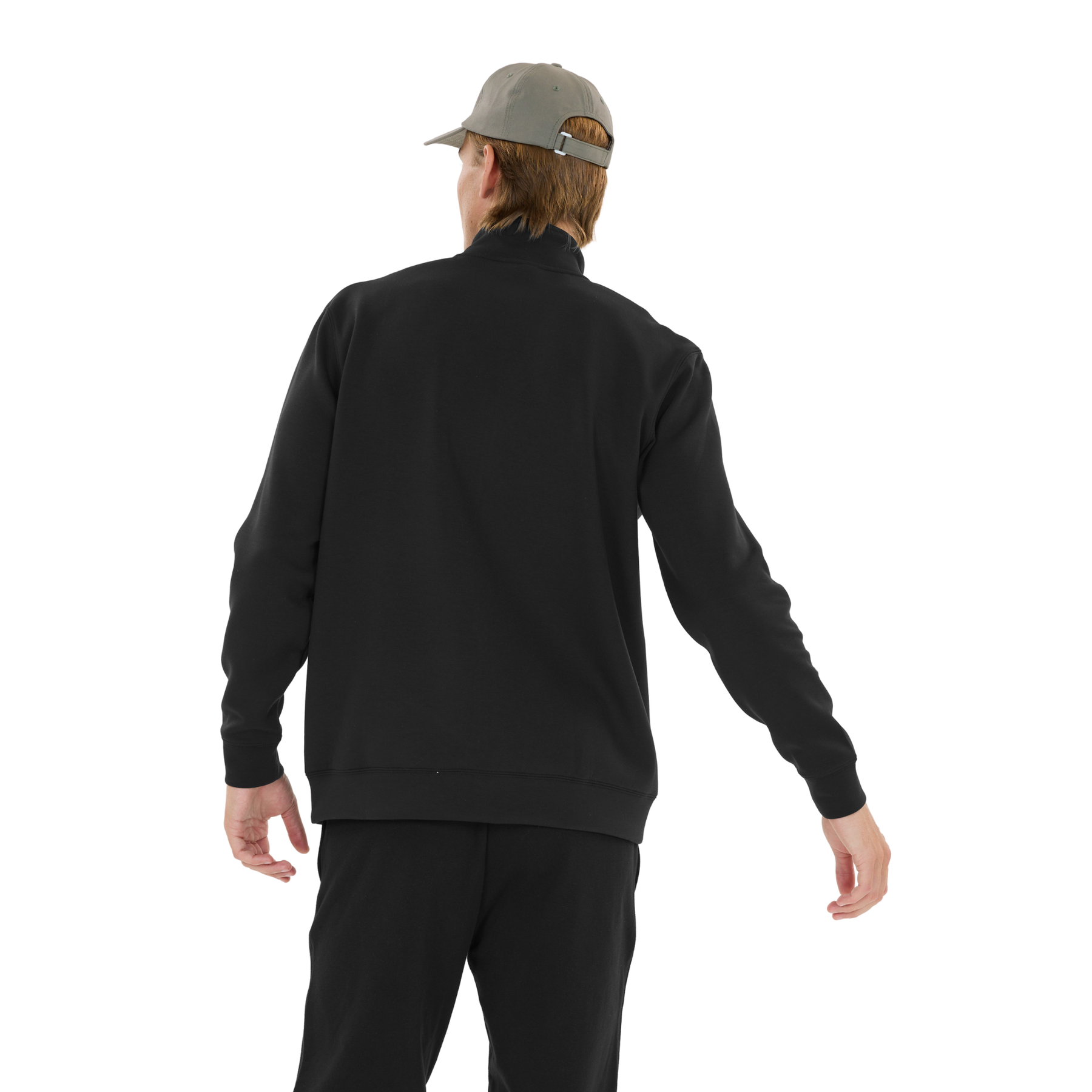 Virtus Taro Full Zip Men's Sweatshirt: Black