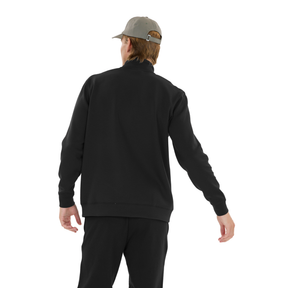 Virtus Taro Full Zip Men's Sweatshirt: Black