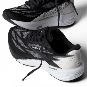 Brooks Launch 11 Men's Running Shoes: Black/White