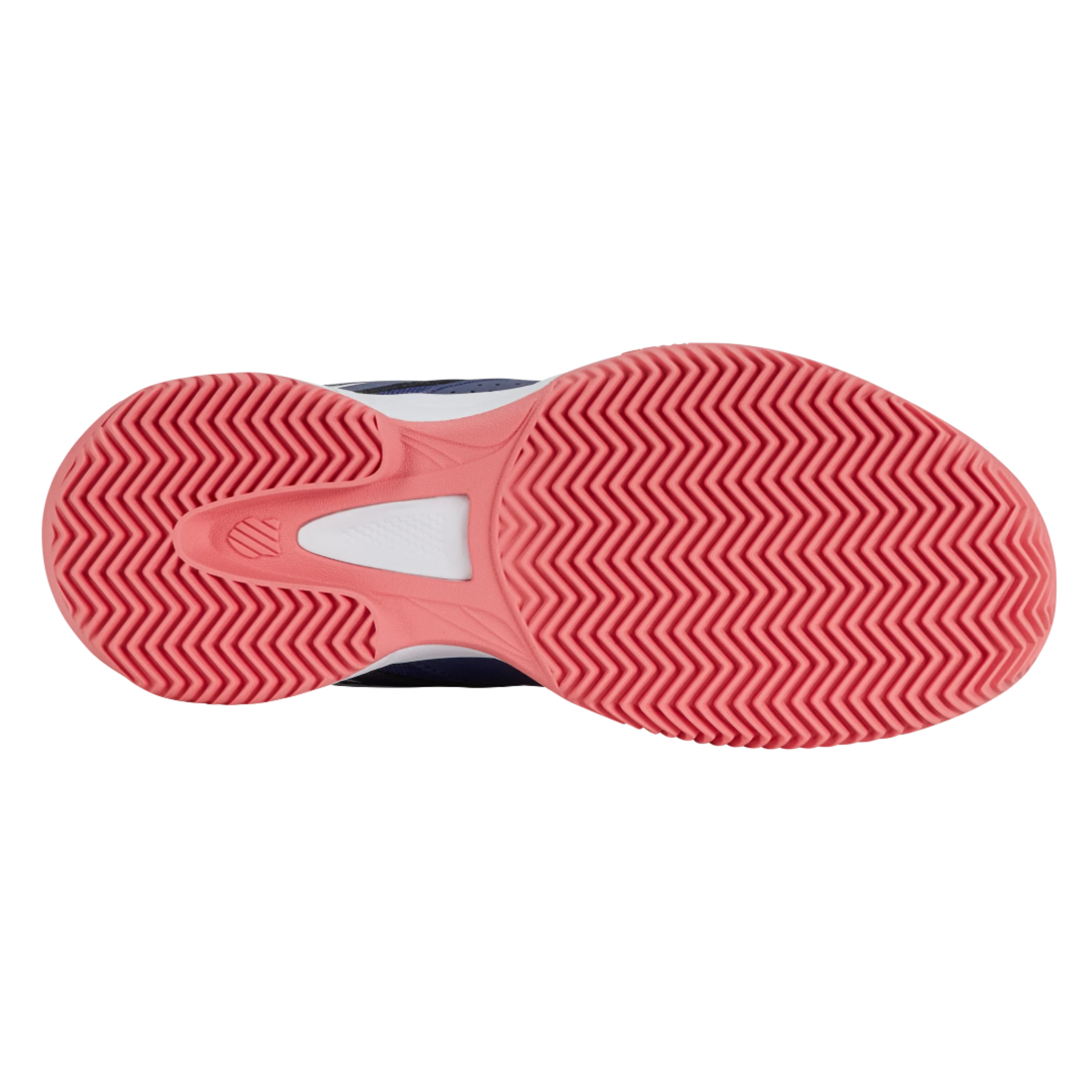 K Swiss Court Speedex HB Tennis Shoes: Estate Blue/White/Strawberry Ice