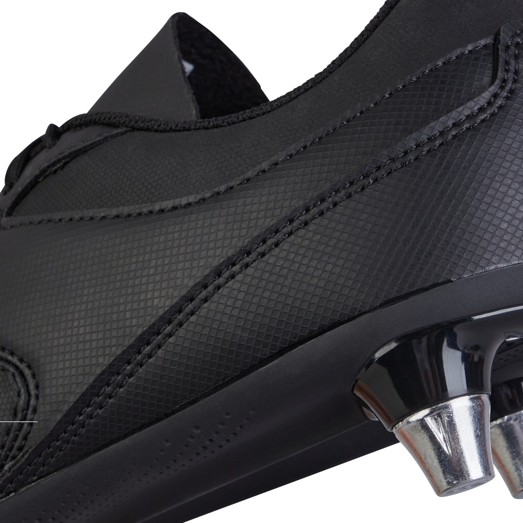 Canterbury Junior Phoenix Raze Soft Ground Rugby Boots: Black/White