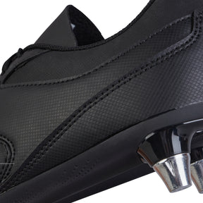 Canterbury Junior Phoenix Raze Soft Ground Rugby Boots: Black/White