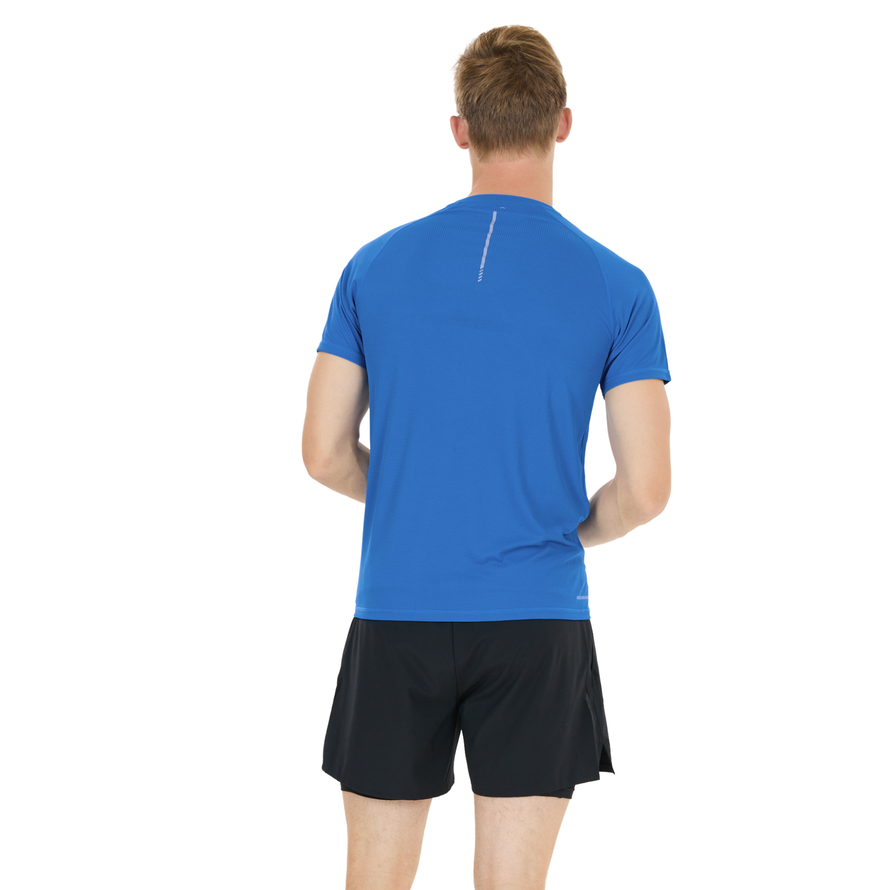 Virtus Geaymay Men's  Short Sleeve Tee: Victoria Blue