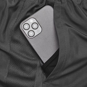 Under Armour Men's Launch Run 7inch 2-in-1 Running Shorts: Castlerock/Reflective