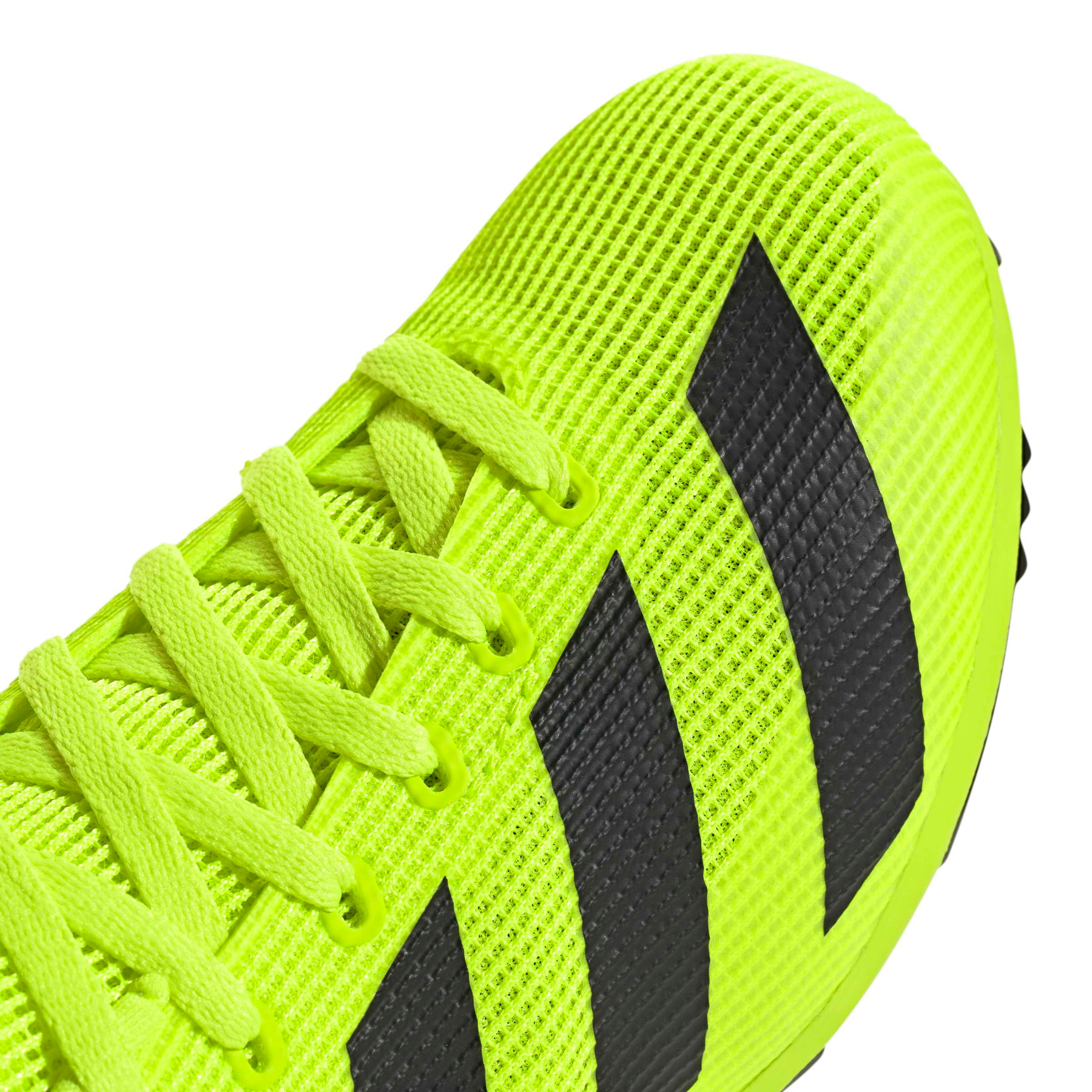Adidas Allroundstar Kids Running Spikes: Lemon/Black/Silver