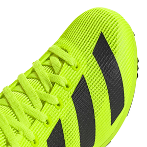 Adidas Allroundstar Kids Running Spikes: Lemon/Black/Silver