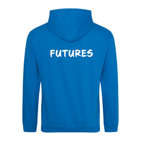 Futures Netball Academy Junior Hoodie: Sapphire
