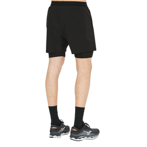 Virtus Men's V2 Dylan 2-in-1 Stretch Shorts: Black