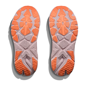 Hoka Arahi 8 Women's Running Shoes: Lilac Cream/Neon Cantaloupe
