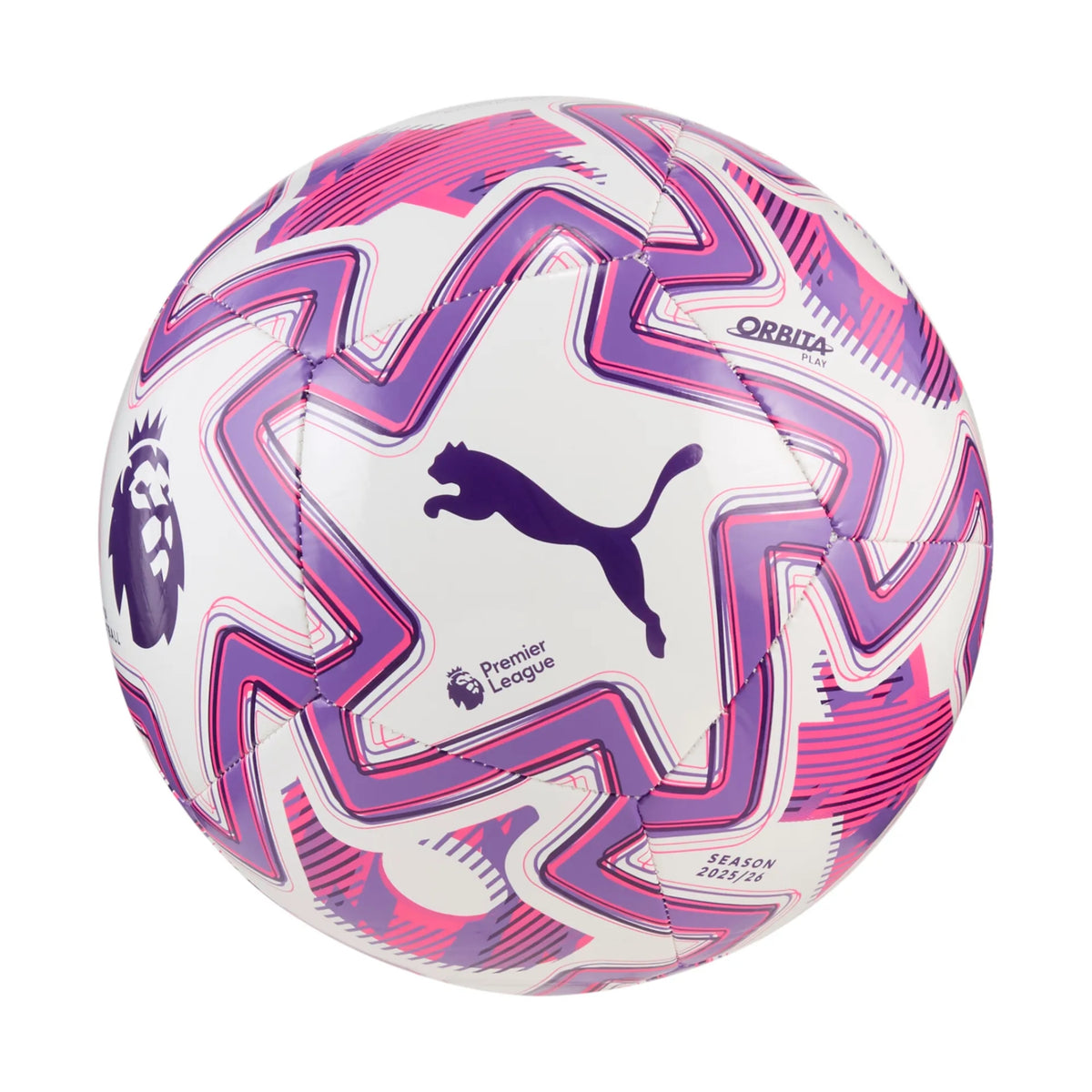 Puma Orbita Play PL Brilliance Football: White/Multicolour