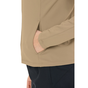 Athlecia Emarri Women's Full Zip Sweatshirt: Greige