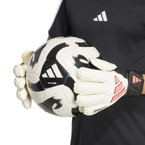Adidas Predator GK Match Junior Gloves Finger Saving: Solar White